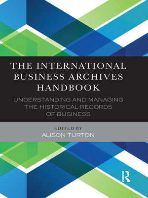 cover image of The International Business Archives Handbook